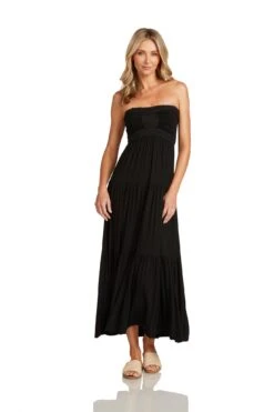 PIPPA MAXI DRESS BLACK -Clothing Promotion Store PippaMaxiDressBlack 0752 WEB