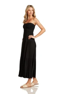 PIPPA MAXI DRESS BLACK -Clothing Promotion Store PippaMaxiDressBlack 0757 WEB