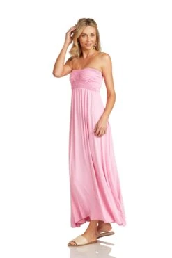 PIPPA MAXI DRESS PINK 8 PIPPA MAXI DRESS PINK -Clothing Promotion Store PippaMaxiDressPink 0835 WEB