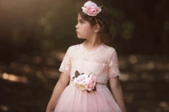 GRACIE GOWN & BELT SET PINK -Clothing Promotion Store ScreenShot2022 06 16at2.43.47PM