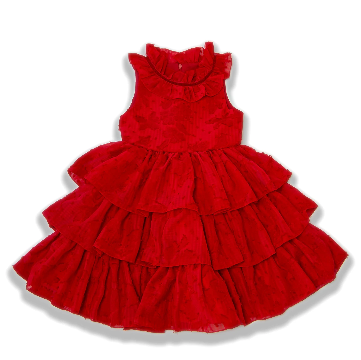 JOELLE DRESS CRIMSON 6 JOELLE DRESS CRIMSON - Image 4