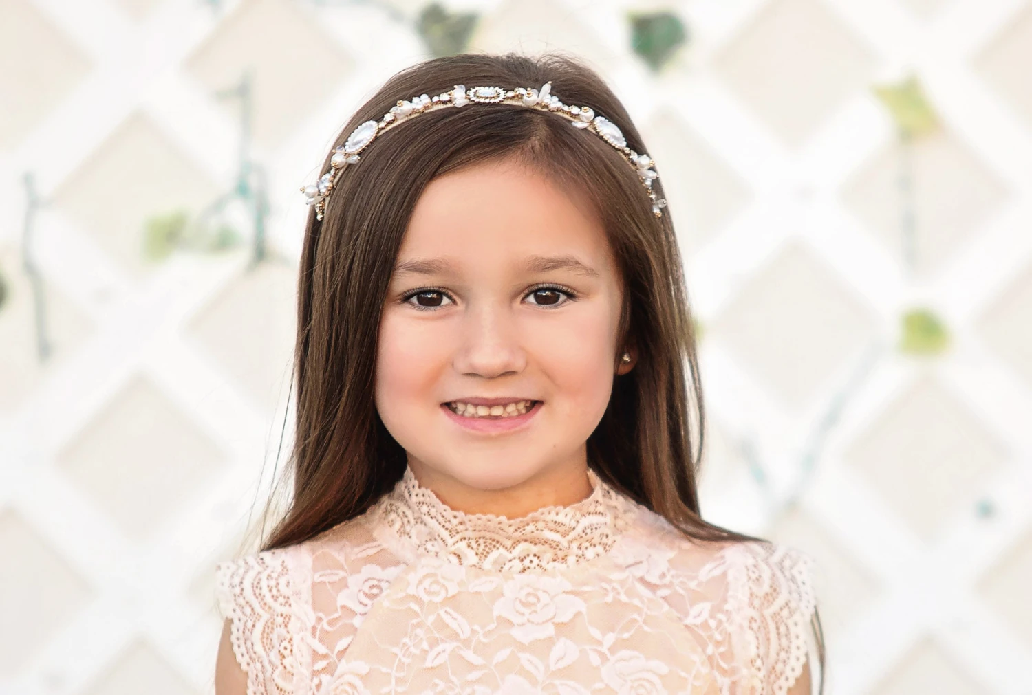 LILI HEADBAND WHITE 4 LILI HEADBAND WHITE - Image 2