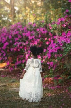 SPLENDOR GOWN & BELT SET IVORY -Clothing Promotion Store TSC26fb 1 copy