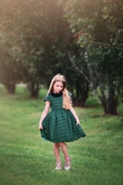 EVANGELINE DRESS EMERALD -Clothing Promotion Store TSC30fb