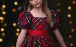 ARIELLE DRESS STEWART TARTAN -Clothing Promotion Store TSC8 1fbcopy