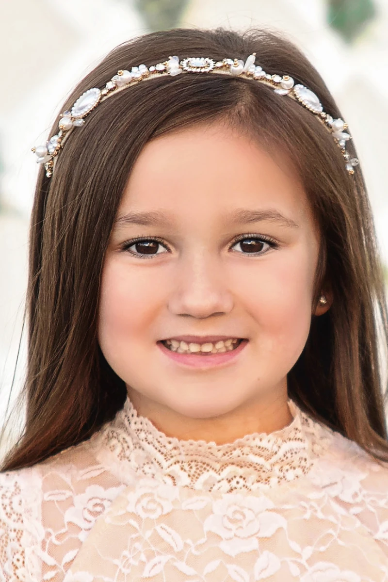 LILI HEADBAND WHITE 3 LILI HEADBAND WHITE