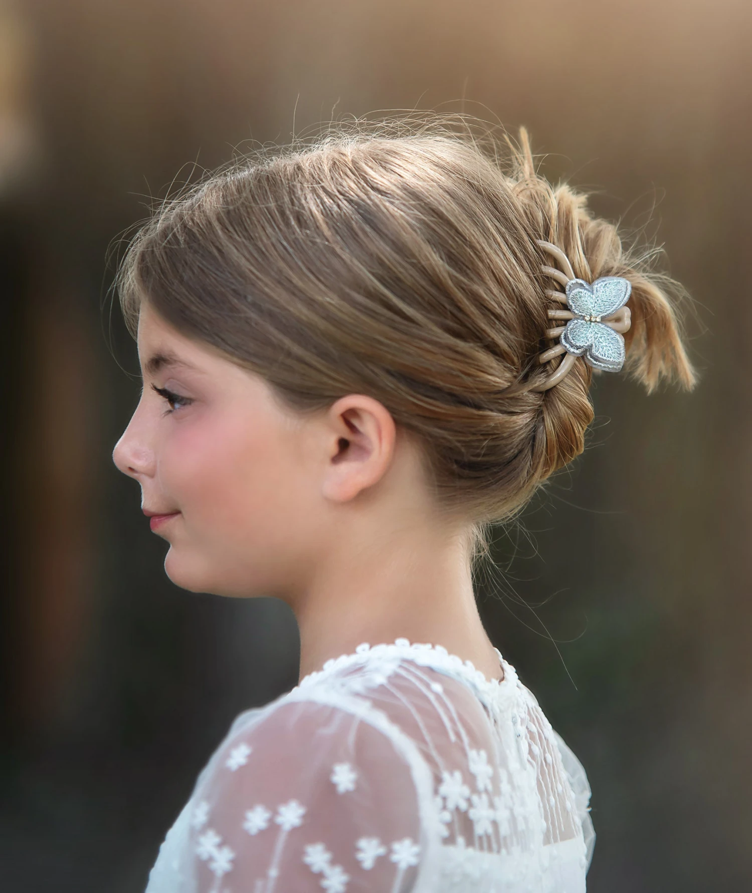 MARIPOSA HAIR CLAW SET OF TWO PINK/ORANGE 4 MARIPOSA HAIR CLAW SET OF TWO PINK/ORANGE - Image 2