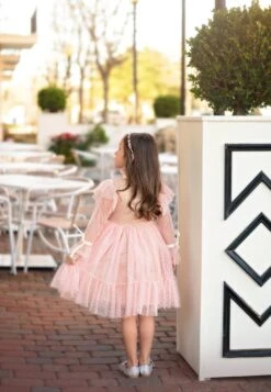 ELLE DRESS PINK -Clothing Promotion Store ellepinkback