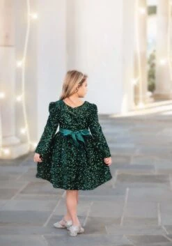 EMMA SEQUIN DRESS EMERALD -Clothing Promotion Store emmaemerald3