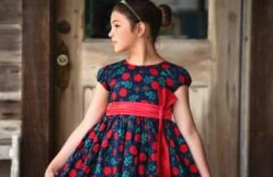 ISLA DRESS NAVY ROSE FLORAL -Clothing Promotion Store islarose4