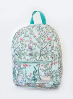 CHINOISERIE BIRDS BACKPACK -Clothing Promotion Store lightbluebackpack