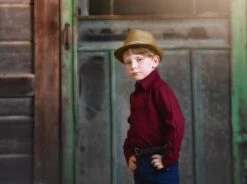 ARCHIE BUTTON DOWN RED & BLACK GINGHAM -Clothing Promotion Store navypantredshirt2