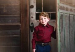 ARCHIE BUTTON DOWN RED & BLACK GINGHAM -Clothing Promotion Store navypantredshirt4