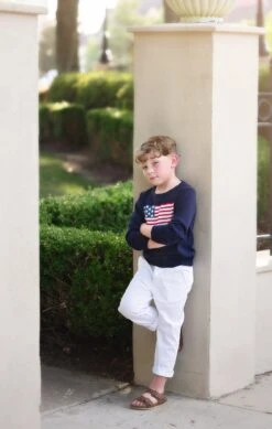 HENRY PANT WHITE -Clothing Promotion Store whitepantsflagsweater3