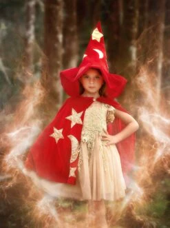 THE WIZARD CAPE AND HAT SET 7 THE WIZARD CAPE AND HAT SET -Clothing Promotion Store wizard2